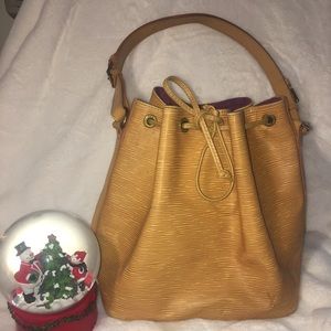 Louis Vuitton Petit Noe Yellow Epi